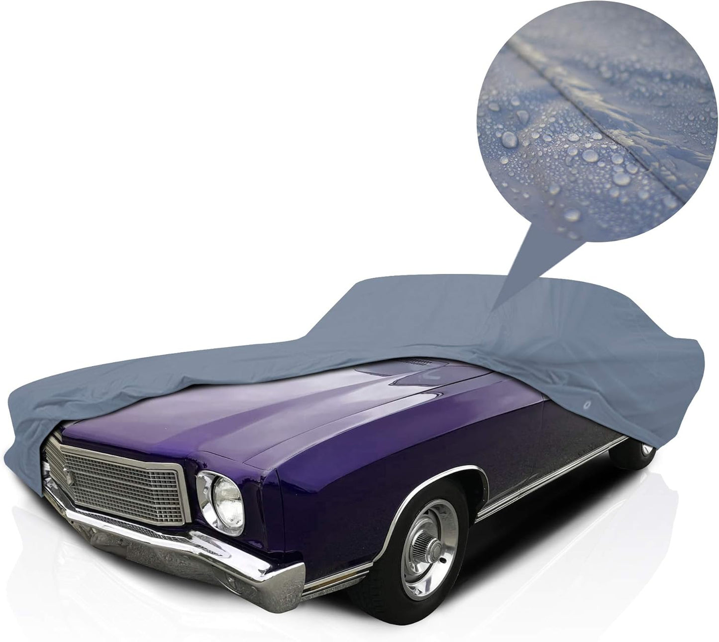 DaShield Ultimum Series Cadillac DeVille 1986-1992 Sedan All Weather Protection Semi Custom Fit Dust, Sun, Snow, Rain Protection Indoor Outdoor