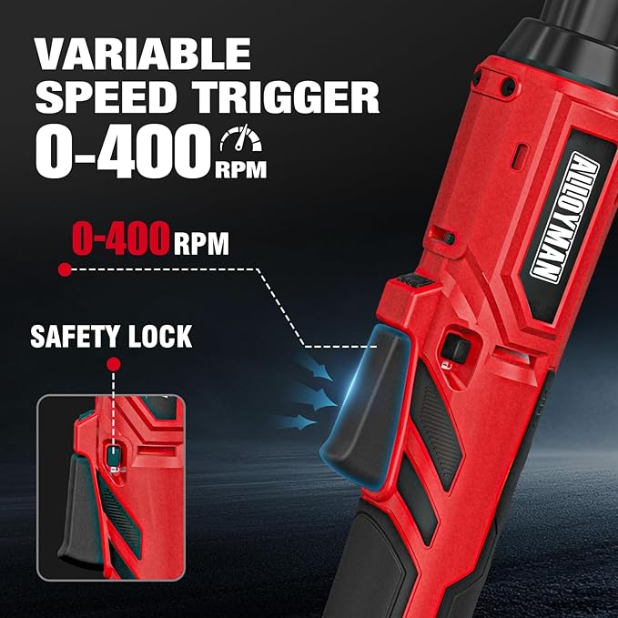 Alloyman 20v 3/8'' Cordless Ratchet Wrench 44 ft-lbs (60 Nm) and 1/2'' Brushless Impact Wrench 516 ft-lbs(700 Nm) Combo Set, with Variable Speed, LED Light, 4.0Ah &2.0Ah Battery, Charger