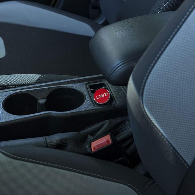 Billet Aluminum Cigarette Lighter Plug Cover, Fits All Vehicles with Standard 12 Volt Power Source (Eject)