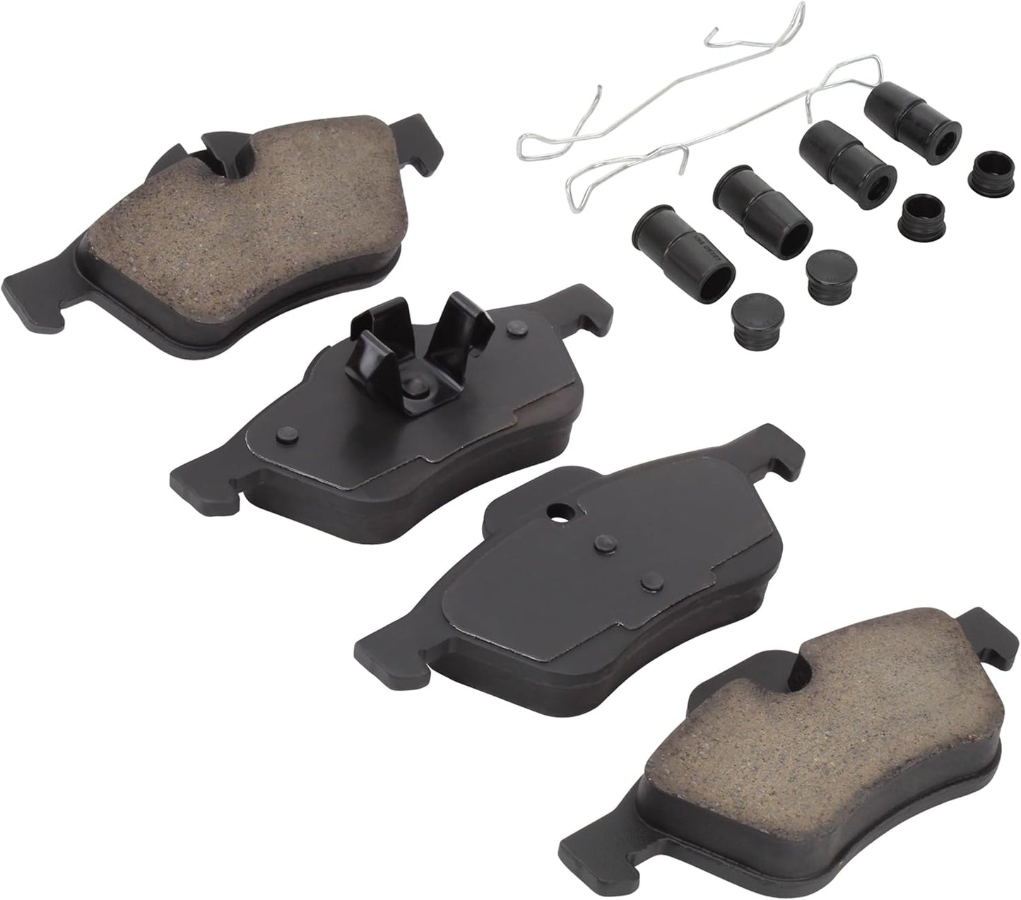 Premium Ceramic Front Brake Pads (1001-0939C) Compatible with Mini Cooper 2002-2008