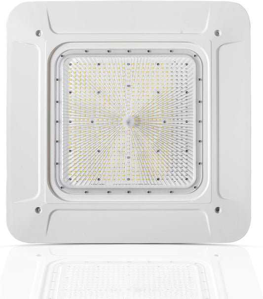 OSTEK LED Gas Station Canopy Light, 240W Carport Ceiling Light 5700K, Outdoor Rated (1000W HID/HPS Equivalent), 90-277V IP65 DLC & UL Listed (240W-1 Pack)