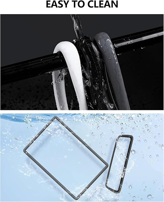 for Tesla Protector Trim Frame Model Y Juniper Model 3 Highlan 2026 Screen Edge Frame Rearview Mirror Cover Model Y Accessories Interior Silicone Decorations Center Console Decor Black