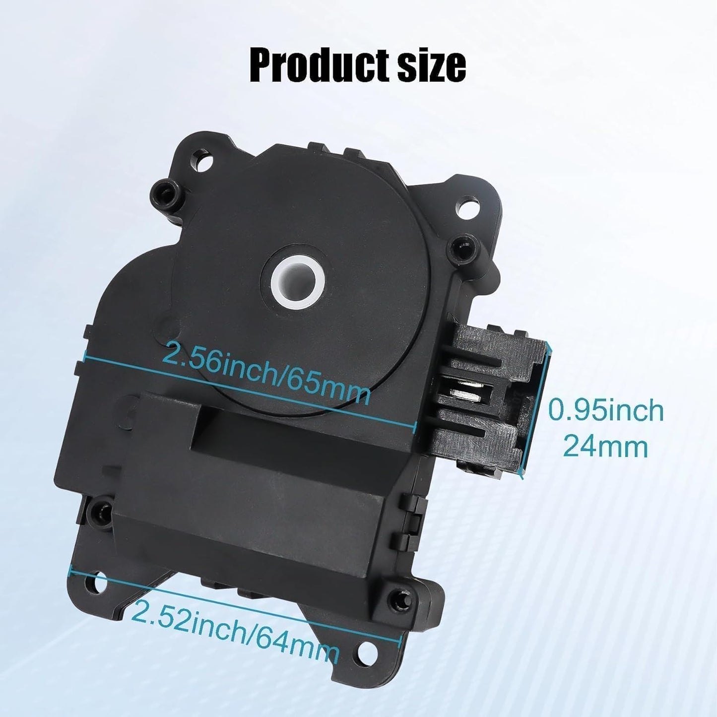 Auto Climate Control Flap Actuator Motor Compatible with Mitsubishi Galant Grandis Replace 063700-7321 0637007321 Car Climate Control Flap Actuator Motor