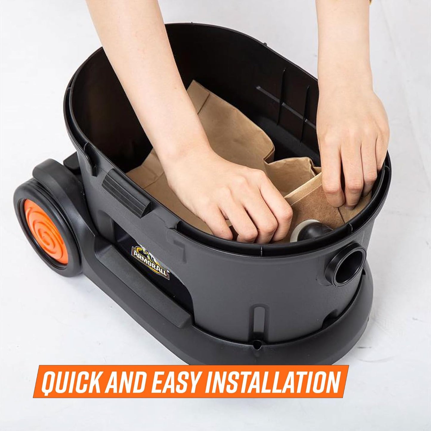 Armor All, AADBS 2.5-Gallon Wet/Dry Vacuum Dust Bags, 3-Pack