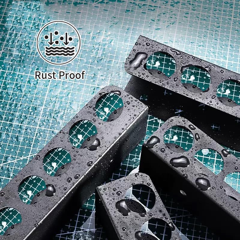 Screwdriver Plier Organizer Wall Mount Steel Wall Mount Tool Storage Rack Screwdriver Organizer Hand Tool Hammer Pliers Storage Rack For Garage Workshop Homes Workshops Sheds 1Pack