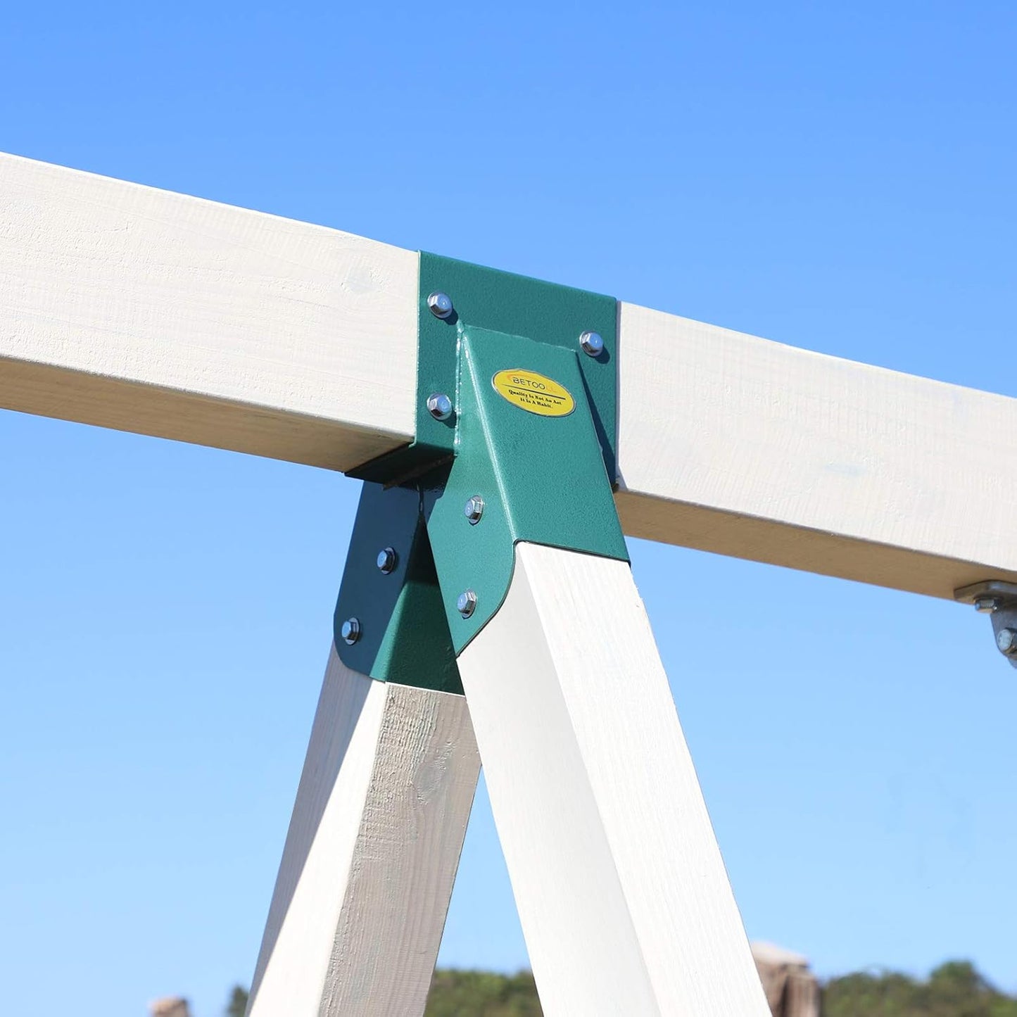 BETOOLL Swing Set Bracket with All Mounting Hardware Middle Bracket