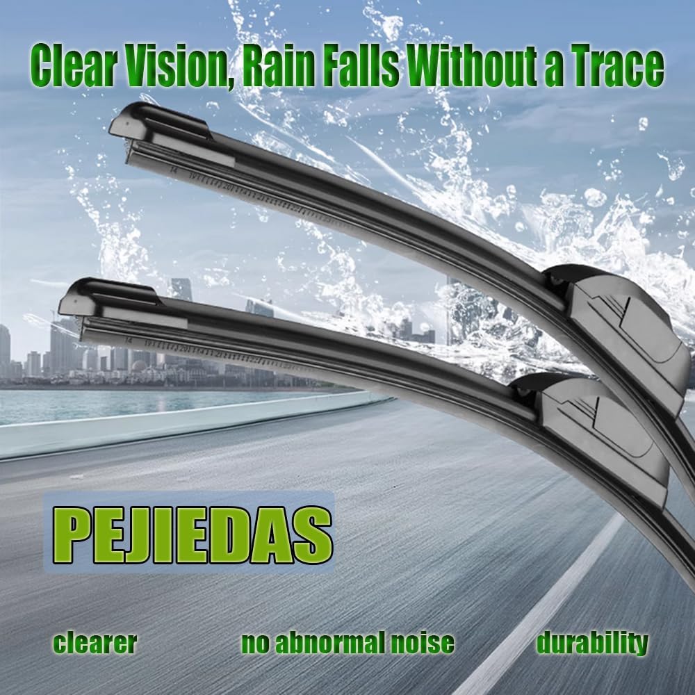 OEM Quality Front Wiper Blades, Replacement for 2018-2007 Nissan Altima/ 2020-2009 Nissan Maxima, OE Original Style (28 Inch + 16 Inch Front Wiper Blades)