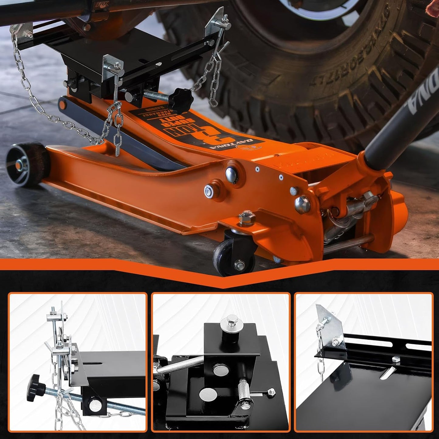 Transmission Jack Adapter for Cars, Trucks, and Other Vehicles, 1/2 Ton Universal Transmission Jack Adapter,1100 lbs/0.5 T Loading Gearbox Removal Adaptor for Hydraulic Floor Jack Conversion Garage Au