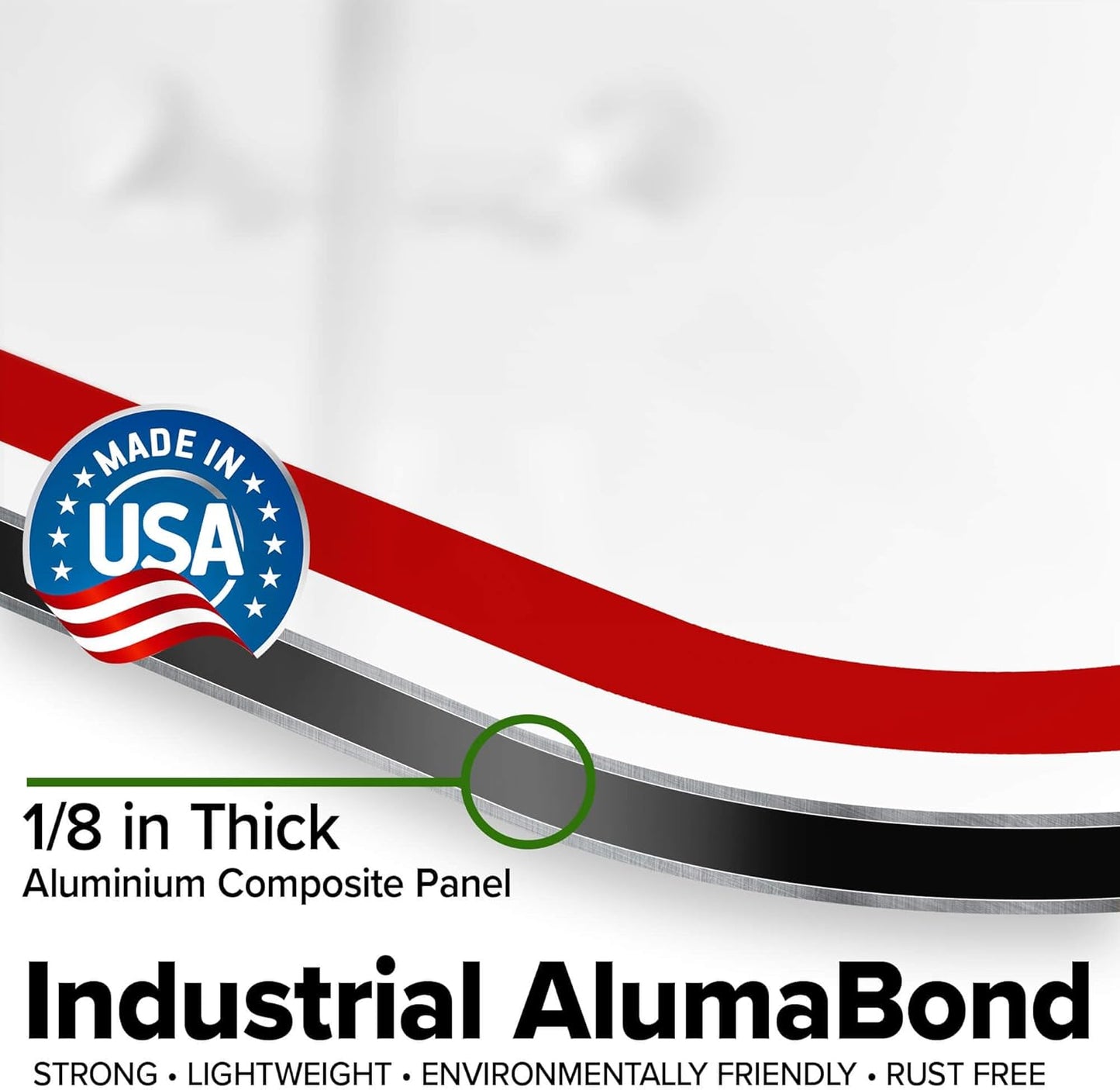 Custom Sign, Custom Sign for Business, Indoor/Outdoor use. 36x48 Inches, Rust Free DiBound, Fade Resistant, Made in USA by My Sign Center (Header)