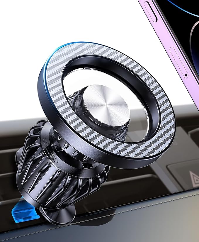 Kaistyle for Magsafe Car Mount【20 Strong Magnets】Magnetic Phone Holder for Car Vent Phone Mount Dash Mounted Holders Air Vent Phone Holder for Car Accessories for Women Men for iPhone 17 Pro Max 16 15