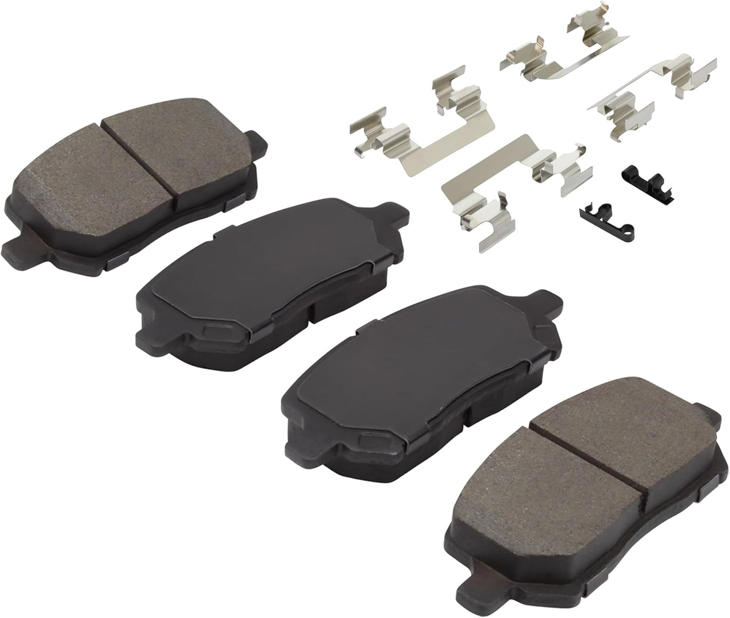 Premium Ceramic Front Brake Pads (1001-0956C) Compatible with Chevrolet Cobalt 2005-2010, Pontiac G4 2005-2006, Pontiac G5 2007-2010, Pontiac Pursuit 2005-2006, Saturn Ion 2003-2007