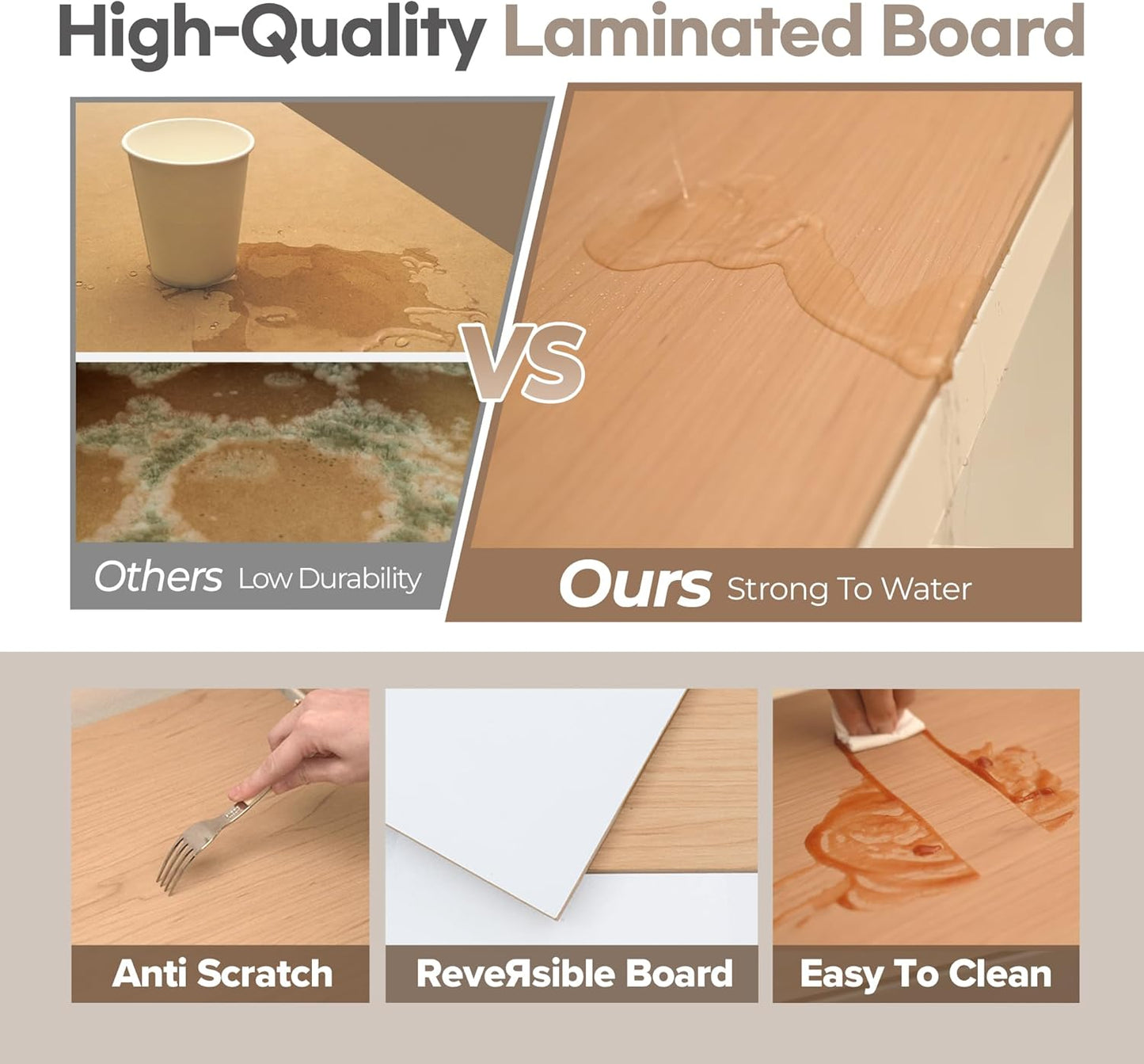 HOMEDANT House 5 Tier 24.4" W Laminated Metal Shelving Unit Adjustable Storage Utility Rack Heavy Duty Shelves Organization Multipurpose Shelf Kitchen Garage Pantry Closet 2 Pack