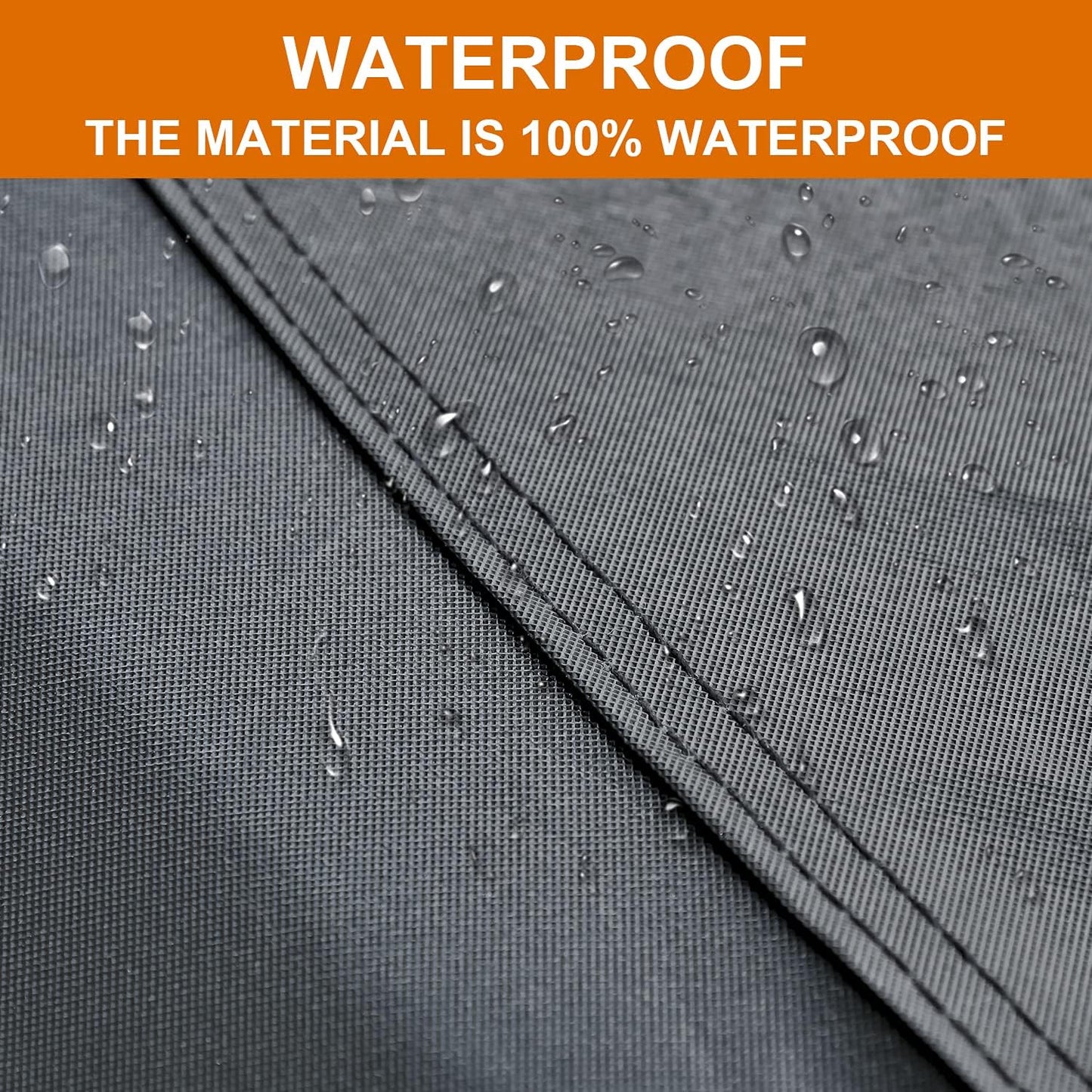 Kayme 7 Layers SUV Car Cover Custom Fit for Jeep Patriot (2007-2017) Waterproof All Weather for Automobiles, Outdoor Full Cover Rain Sun UV Protection.