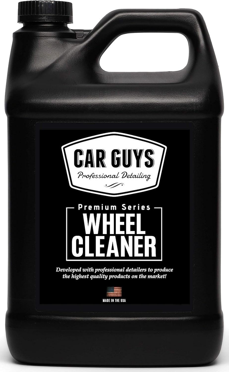 CAR GUYS Wheel Cleaner 1 Gallon Refill | Effective Rim and Tire Cleaner | Safe & Versatile Brake Dust Remover | 1 Gallon (Sprayer Not Included)