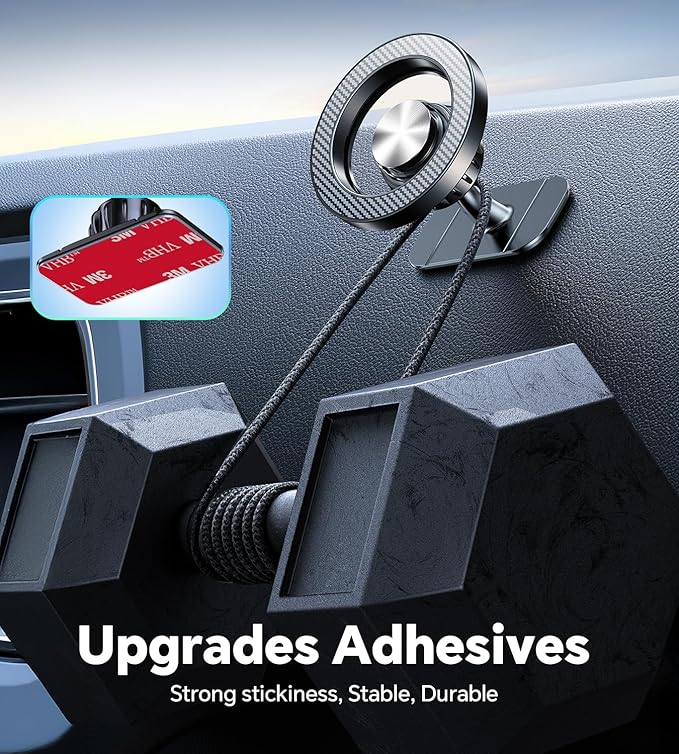 Kaistyle for Magsafe Car Mount【20 Strong Magnets】Magnetic Phone Holder for Car Vent Phone Mount Dash Mounted Holders Air Vent Phone Holder for Car Accessories for Women Men for iPhone 17 Pro Max 16 15