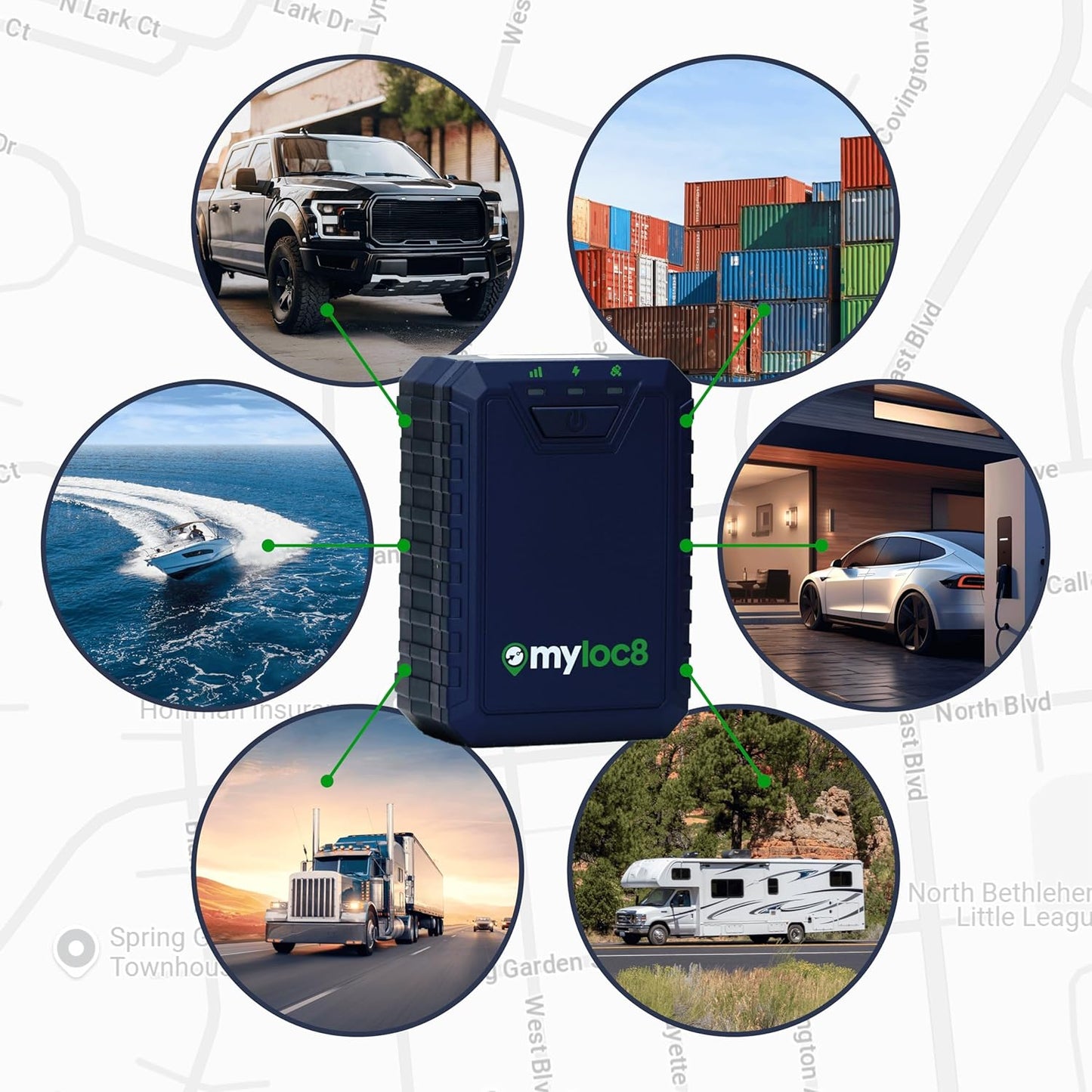 Ultra GPS Tracker for Vehicles – Rugged Waterproof GPS Locator for Cars, Trucks, Hidden Tracking Device, 4G LTE, Real-Time Updates, Long Battery Life (1 Year Subscription incl.)