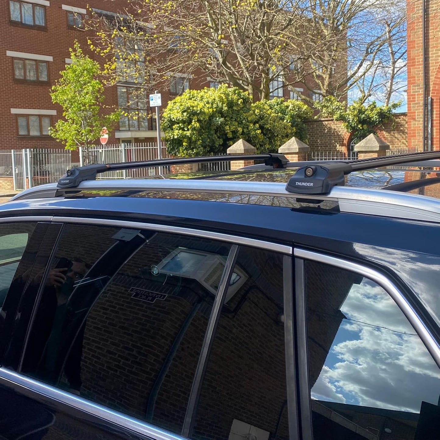 for Subaru XV Crosstrek 2013 2026 Roof Rack Cross Bars | Lockable Aluminum Luggage Carrier | Anti-Theft Design with Key | Fits with Raised Side Rails | Base Premium Sport Limited Wilderness (Black)