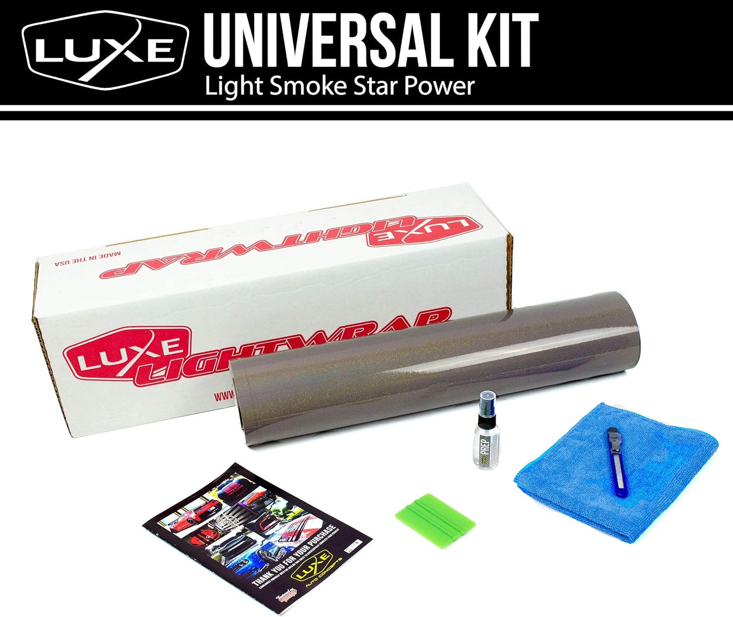Luxe LightWrap Light Star Power Universal Headlight Tail Light Tint Kit (20” x 2 Yard)