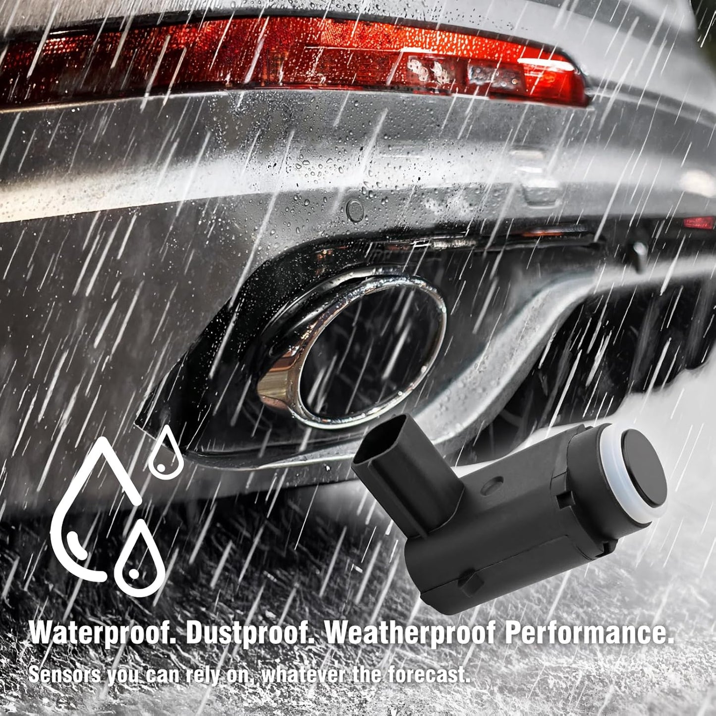 89341-33110 Reverse Backup Parking Assist Sensor Compatible with ES350 2007-2012 3.5L V6 HS250h 2010-2012 2.4L L4