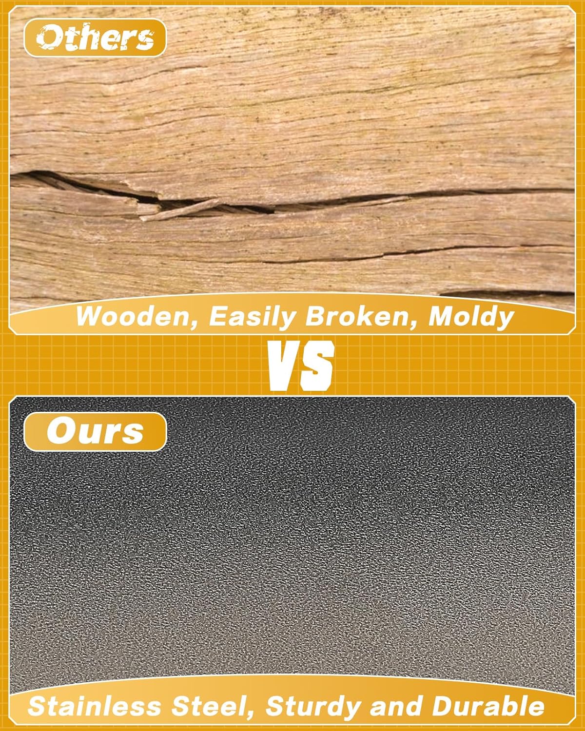 Wall Mount Screwdriver Organizer, Pliers Holder, Hammer Rack, 3PCS Alloy Steel Hand Tool Storage Organizer for Garage Workshop