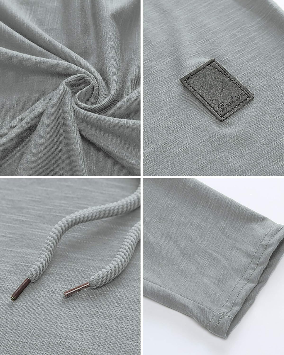 Lexiart Mens Fashion Athletic Hoodies Sport Sweatshirt Solid Color Fleece Pullover