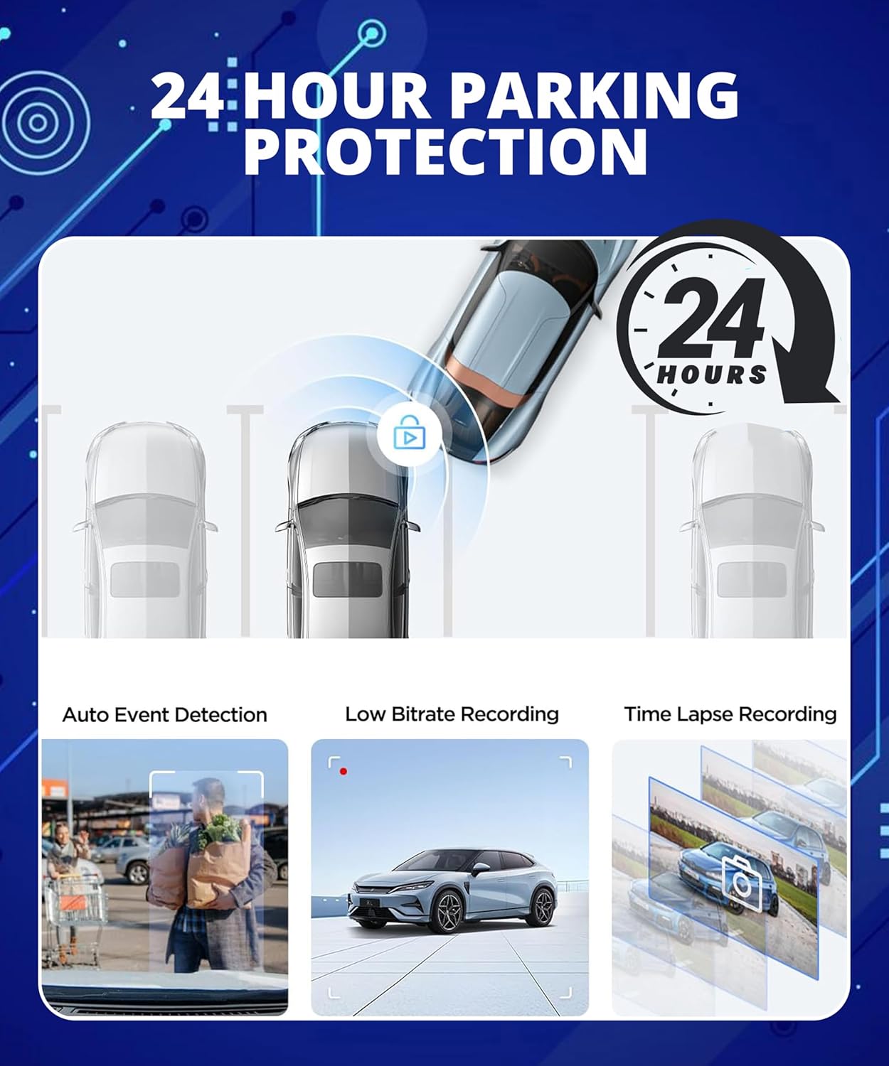 VIOFO Dash Cam A119 V3 2K 2560x1440P Quad HD+ 60FPS Front Car Dash Camera, 5MP STARVIS Sensor, 140-Degree Wide Angle, GPS Included, Buffered Parking Mode, True HDR, Motion Detection, Time Lapse