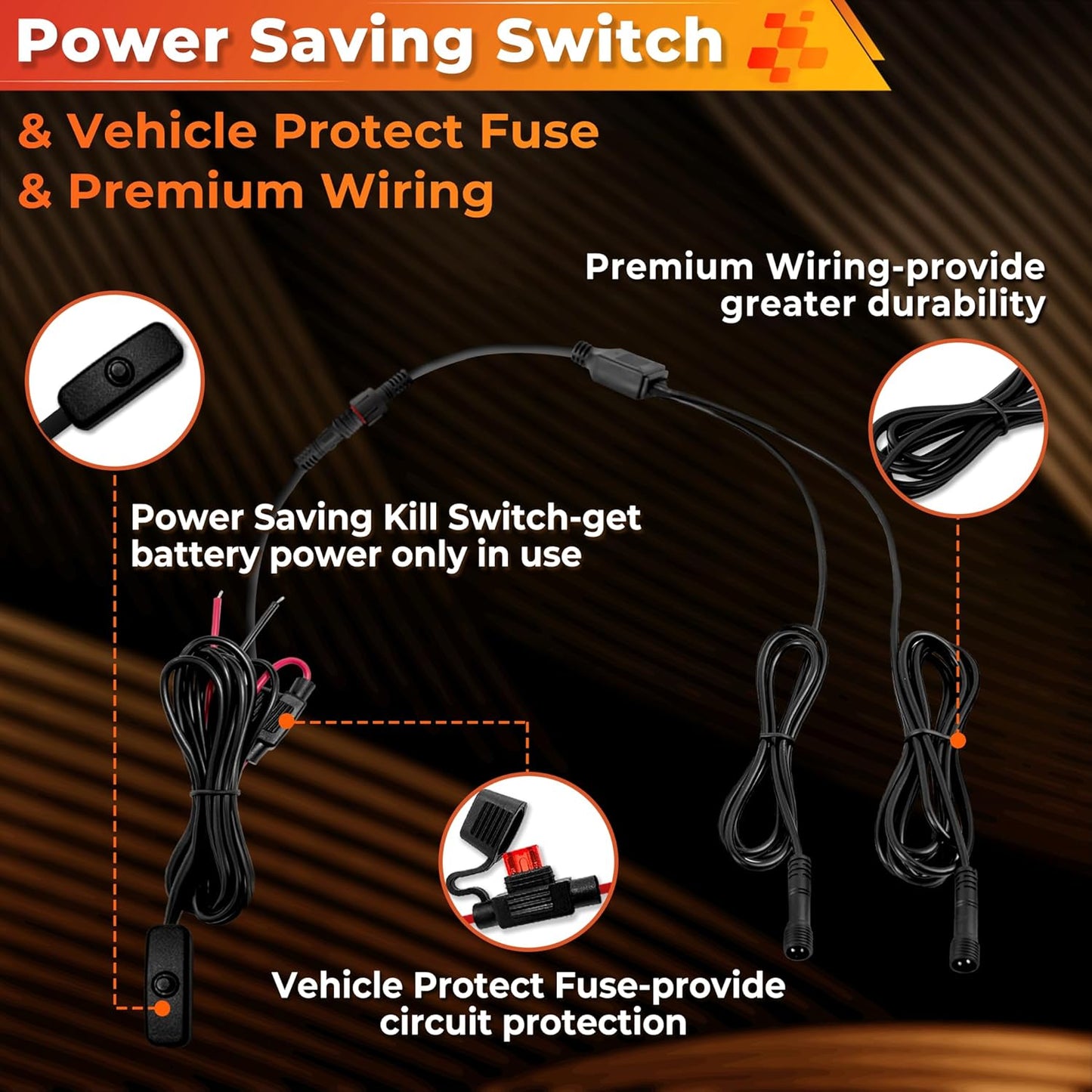 12 Pods Pure White LED Rock Lights Kit with Switch Wiring Harness,6500K 324 LEDs Bright Rock Lights for Trucks,Waterproof Underglow Light for Car Jeep Off Road ATV UTV SUV