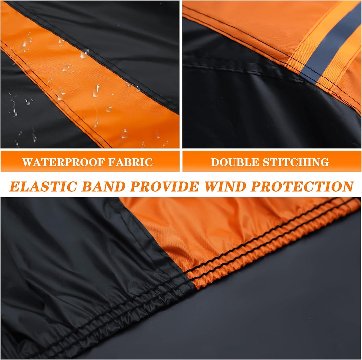 Heavy Duty Waterproof Car Cover for Truck Ford F150, Chevy Silverado, GMC Sierra,Nissan Titan etc All Weather, UV Resistant, Dustproof and Snowproof.Fit Truck Length up 250 inches