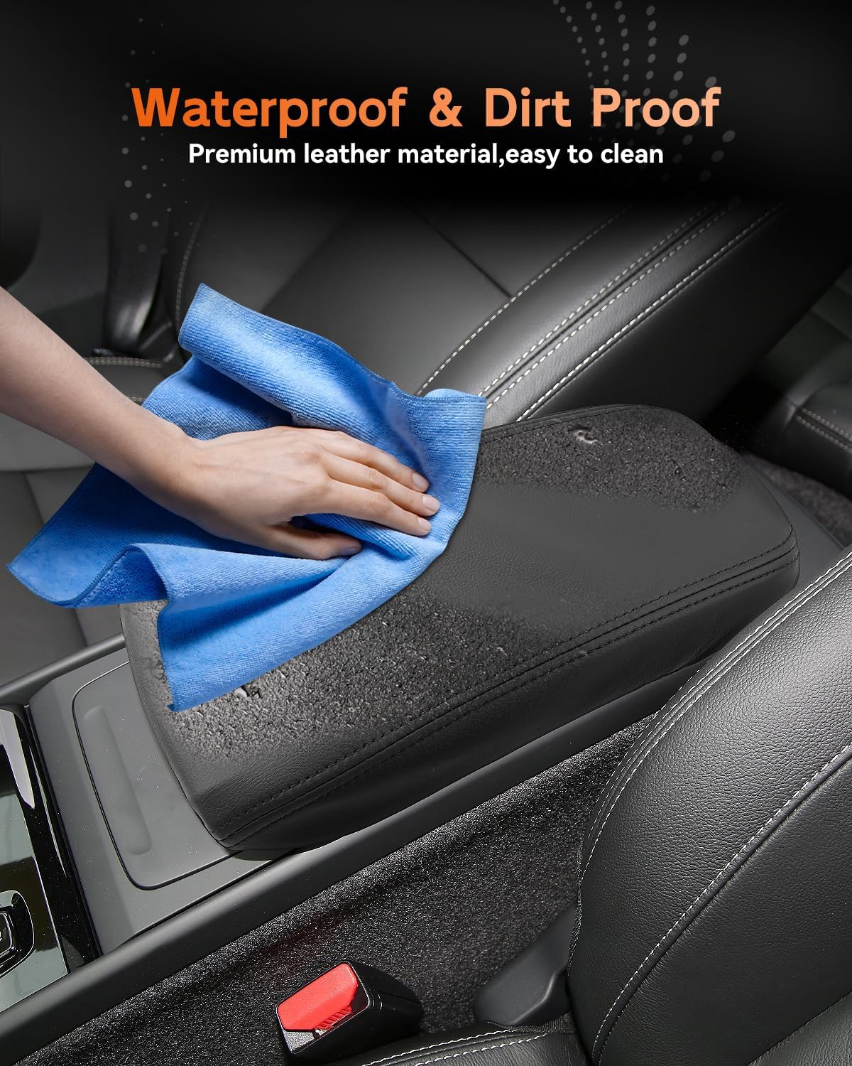 CDEFG for XC40 C40 2019-2025 Center Console Cover Armrest Cover for Volvo XC40/ C40 (Core, Plus, Ultra) 2020 2021 2022 2023 2024 2025 Accessories Arm Rest Protector