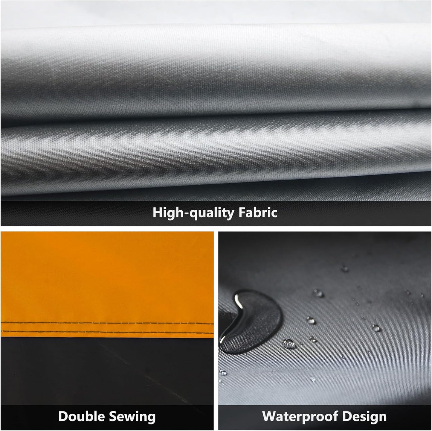 SUV Car Cover Waterproof All Weather,Cover Full Exterior Cover Windproof Outdoor Full Car Cover UV/Snow/Hail/Dust Protection Fit SUV Jeep-Length 190" to 200"