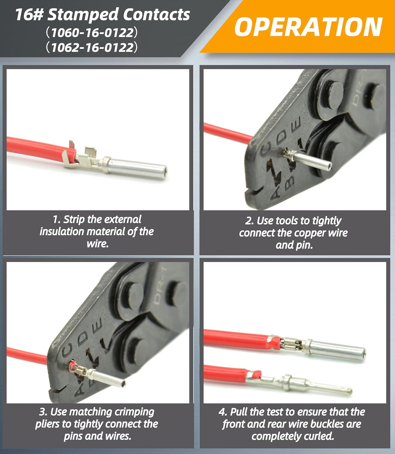 DT Kit for Car Motorcycle Boat (2PIN-8SET)