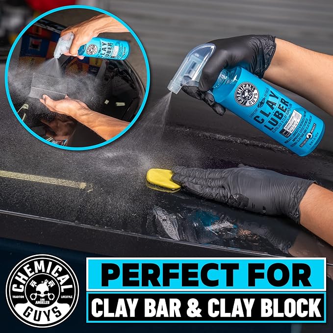 Chemical Guys WAC_CLY_100 Clay Luber Synthetic Lubricant with Wetting Agents for Clayblock and Car Detailing Clay (Works on Cars, Trucks, SUVs, Jeeps & More), 128 fl oz (1 Gallon)