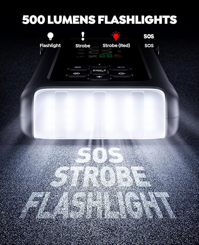 Car Battery Jump Starter with Air Compressor 4500A 150PSI, Car Jumper Starter Portable (9L Gas/8L Diesel), Jump Box Car Battery with Auto-Shutoff Tire Inflator, Jumper Cables and Light