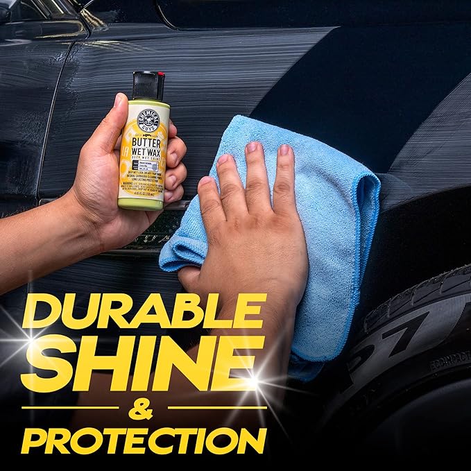 Chemical Guys Complete Clay System - Clay Bar and Lubber Combo with Accessories for Smooth Paint Finish - Removes embedded dirt, Overspray, and Fallout - 6 Item Kit