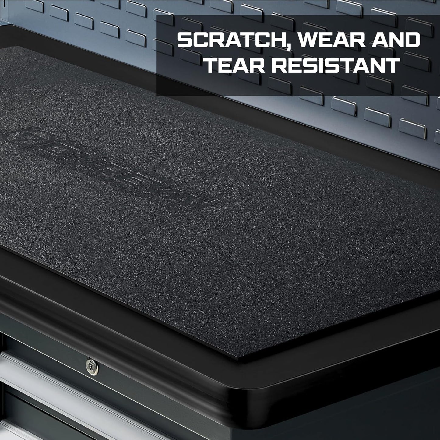 Workbench Mat 24X72 Inches, EVA Work Mat, Protect Your Work Bench Top, Heavy Duty Pad for Tool Box Top, Table, Tool Station, Rolling Cabinet Cart Cover Liner Matt, 72"X24" 5mm Thick