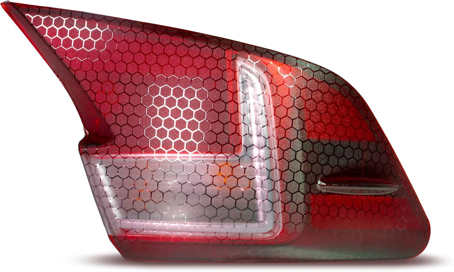 VViViD+ Honeycomb Matte Smoke Taillight Tint Bulk Vinyl Roll (6ft x 5ft)