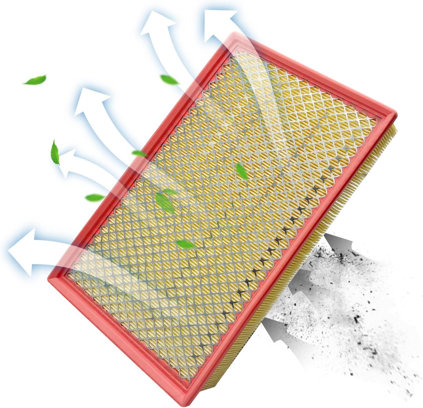 for Engine Air Filter JM5303 Fits for Ram 1500, Ram 2500, Ram 3500, Ra-m 1500 Classic, Replacement for CA9401, 5303240AA, 530322404AA