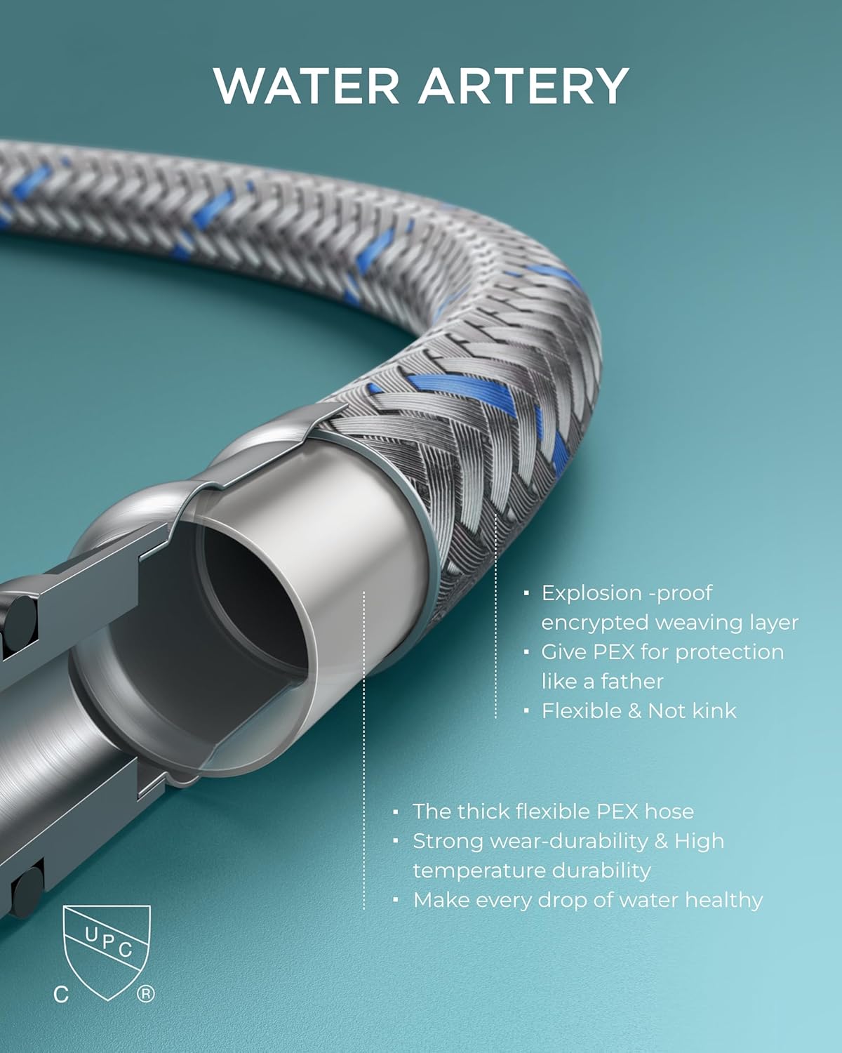 FORIOUS Brushed Nickel and Matte Black Bathroom Faucet 8 Inch, Black Widespread Bathroom Sink Faucet 3 Hole with Metal Pop Up Drain and Supply Line, 2 Handle Stainless Steel Vanity Room Remodel