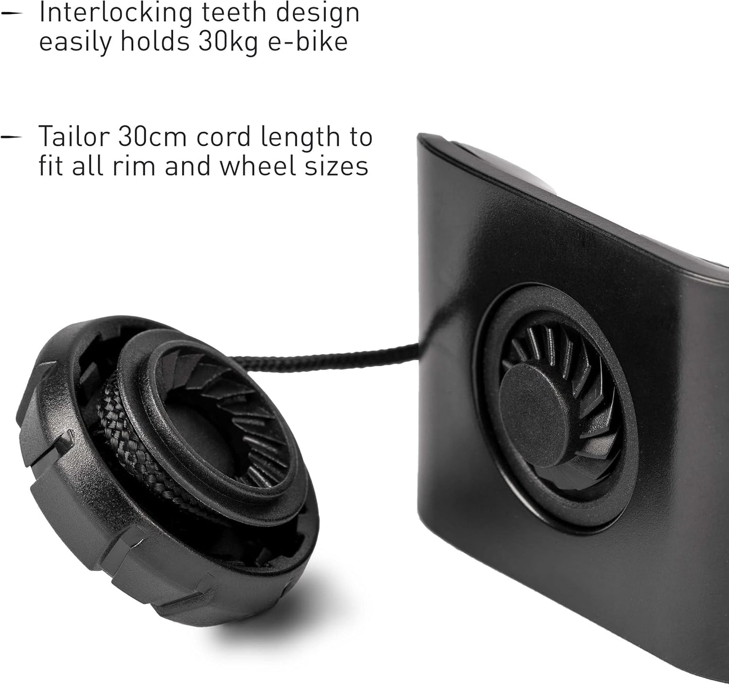 Hornit CLUG PRO | Wall Mounted Bike Rack | Secured by FIDLOCK | 5 Sizes | Easy to Install