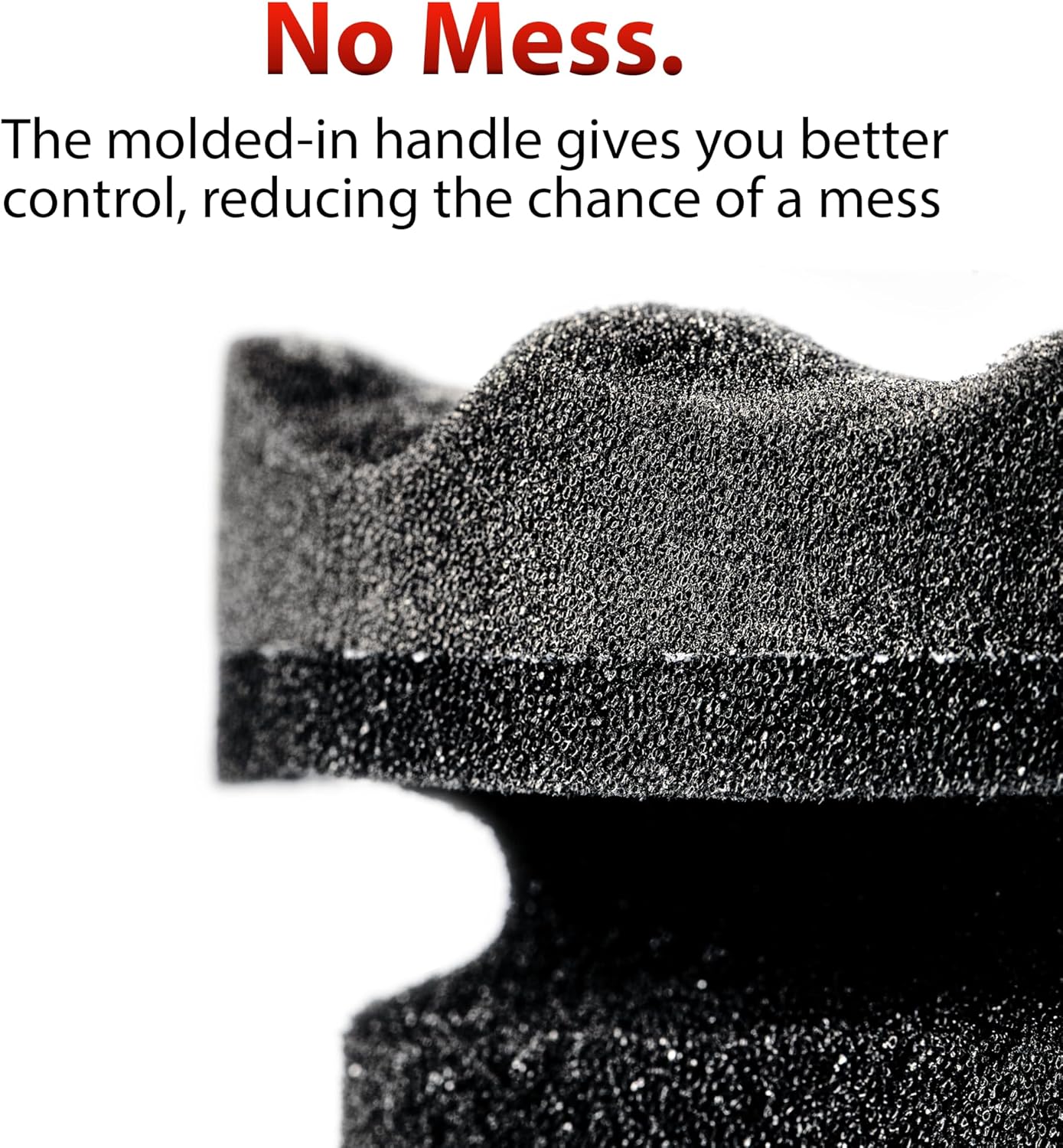 Adam's Polishes Pro Tire Hex Grip Applicator - Tire Shine Car Detailing Foam Sponge Tool | Car Cleaning Supplies After Car Wash leaner | for Vinyl Rubber & Trim Accessories | Wheel & Rim Cleaner