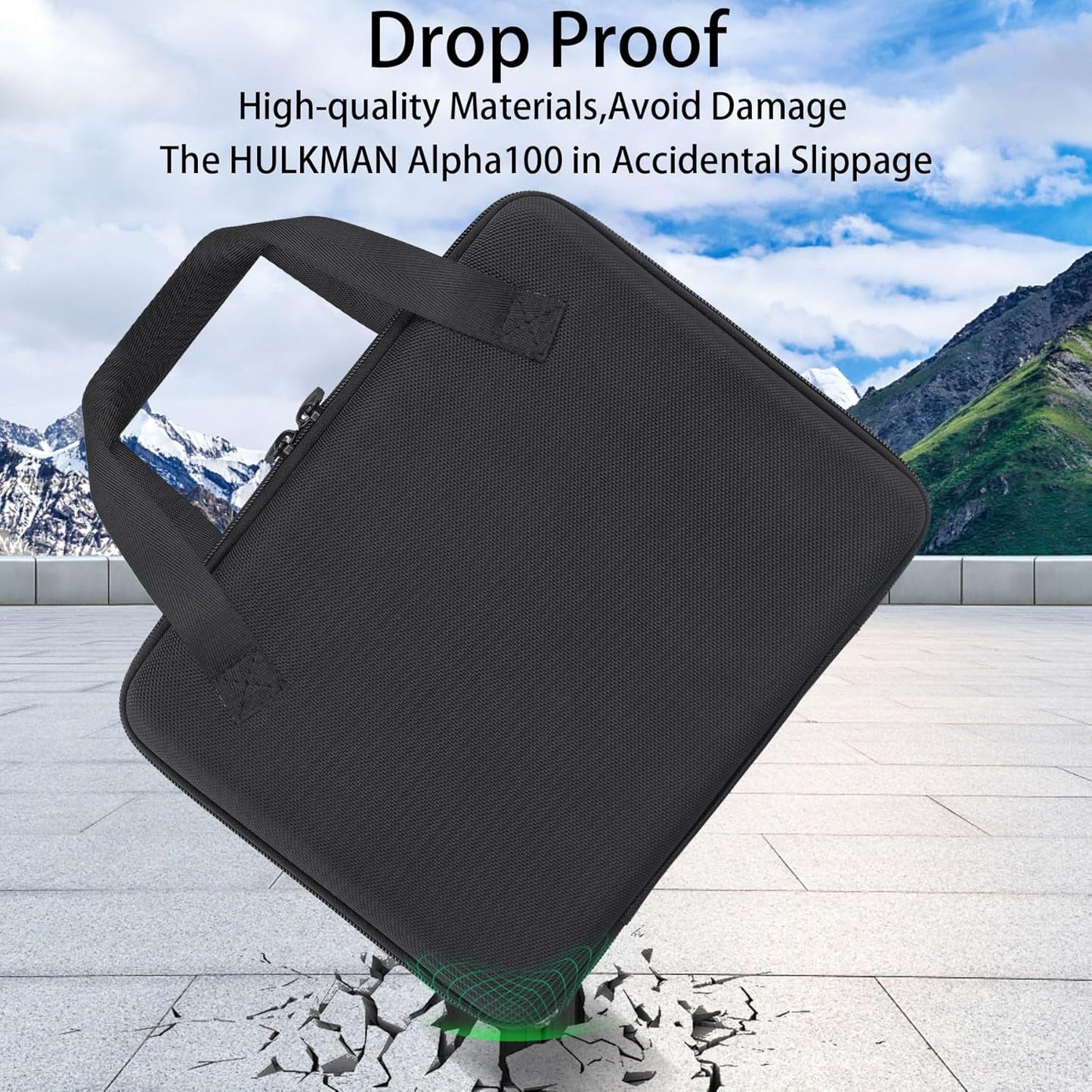 Replacement for HULKMAN Alpha100 Jump Starter Hard Carrying Case by Aenllosi(Case Only)