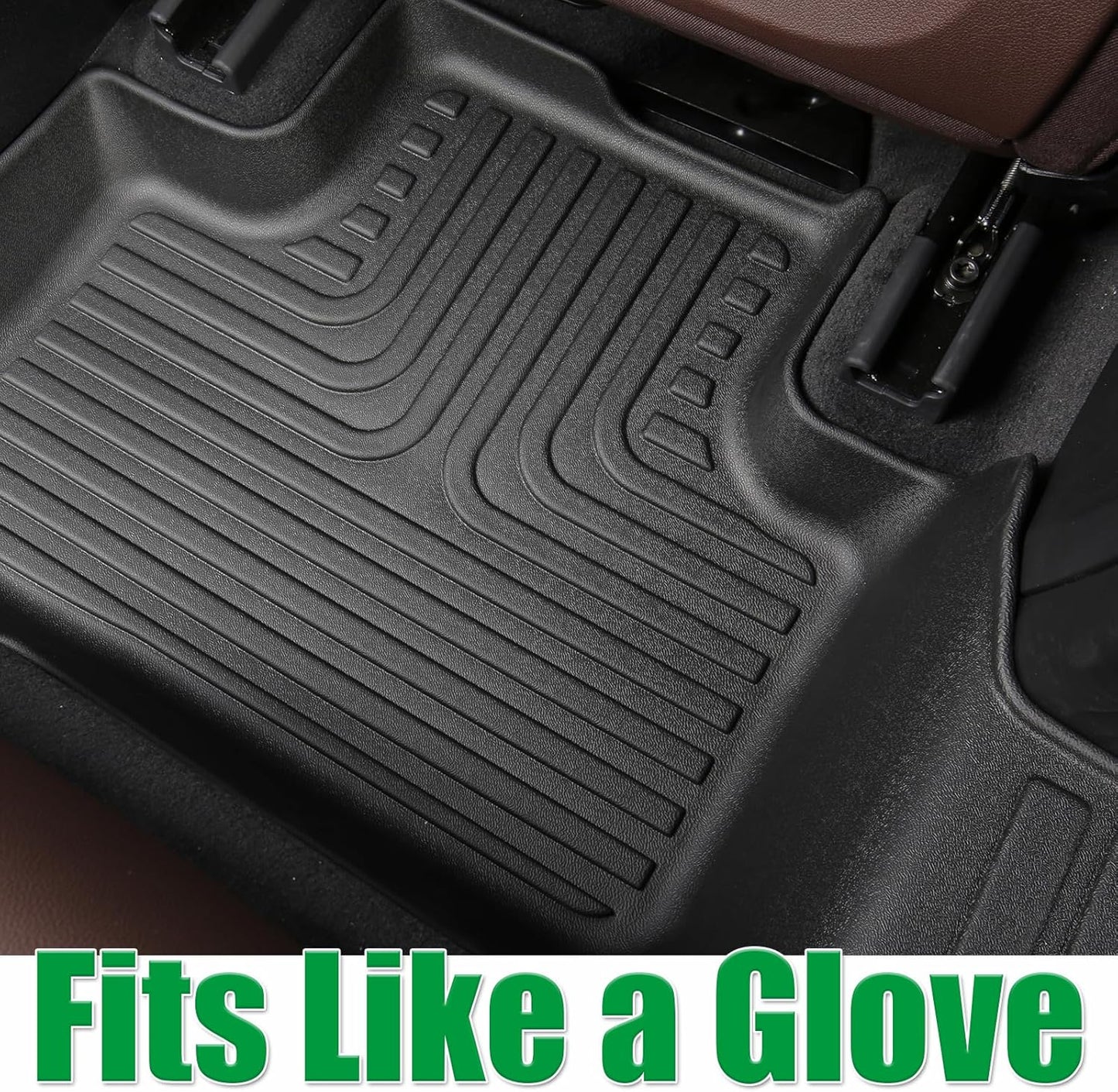 for Mercedes Benz GLC丨GLC 250丨GLC 300丨GLC 350e (Not for Coupe) Floor Mats 2016-2022,Car Mats for Mercedes Benz GLC 2016-2022 All Weather Anti-Slip Floor Mats Cargo Liner Accessories