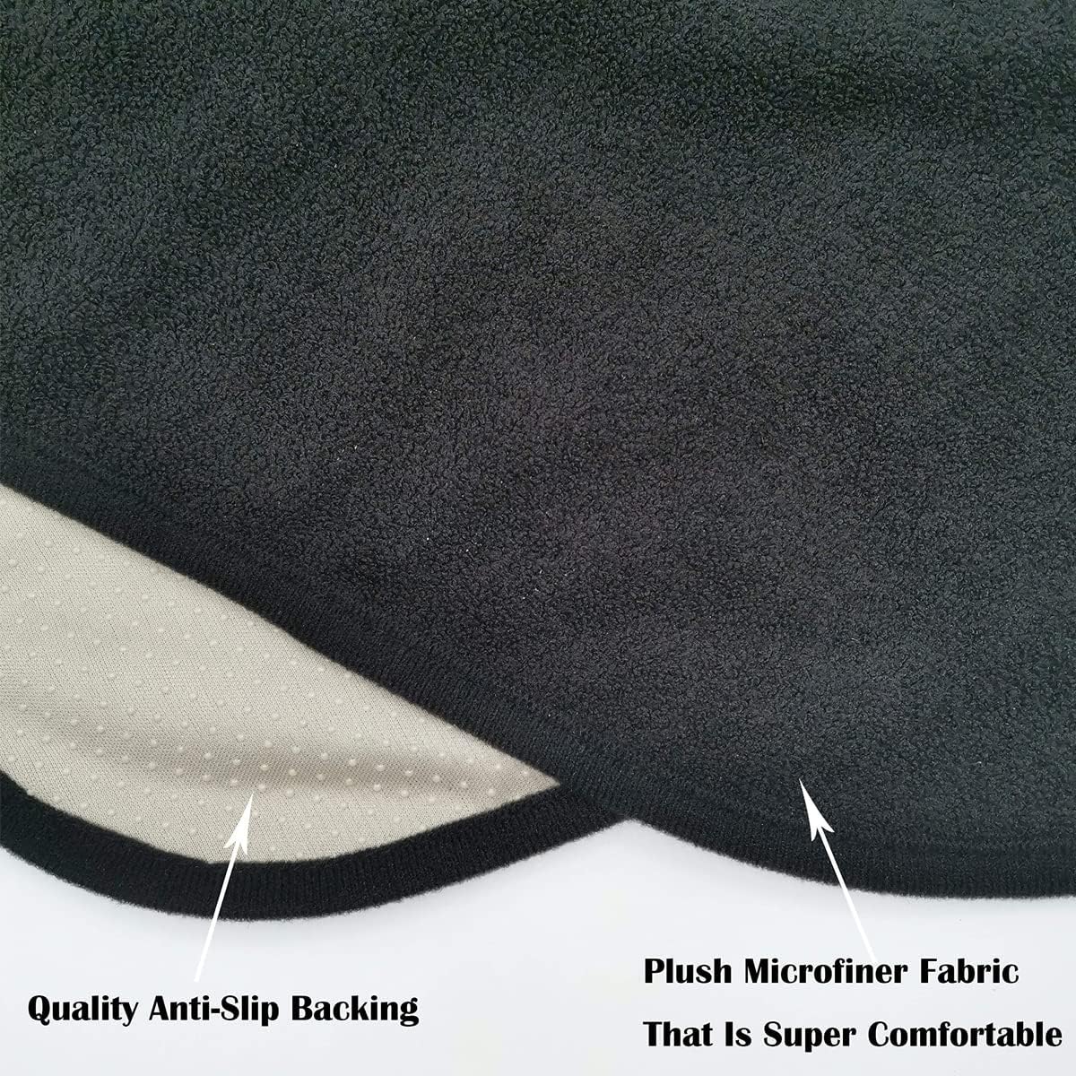 Car Seat Cover Protector Front Seats,for Gym Workout,Running,Swimming,Beach and Hiking,Waterproof Sweat Towel Bucket Seat Covers for Cars SUV Trucks (Black, 2Pcs)