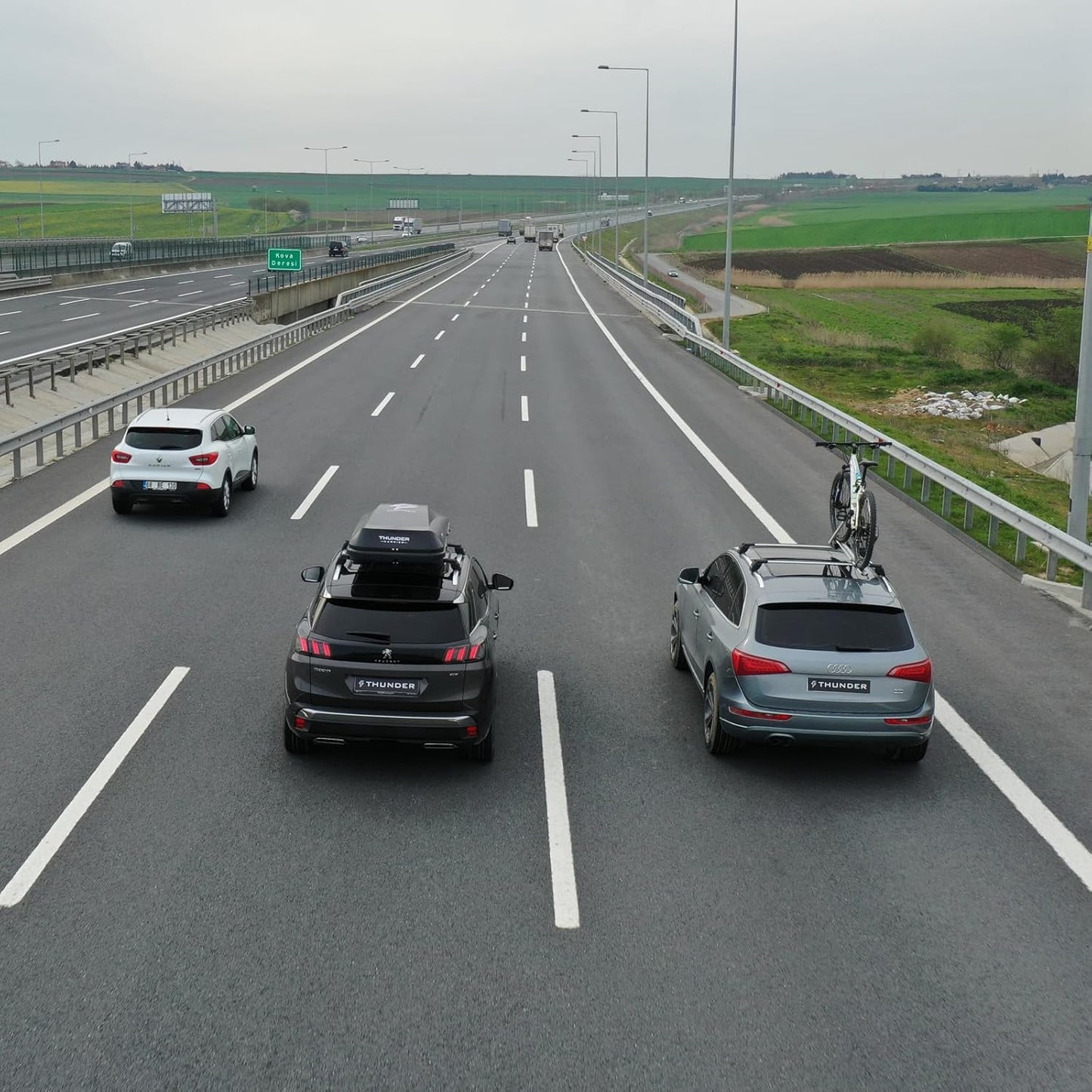 Roof Racks Cross Bars for Subaru Outback Wilderness 2024 2025 Cargo Carrier Bars Lockable Available in Black or Gray (Gray)