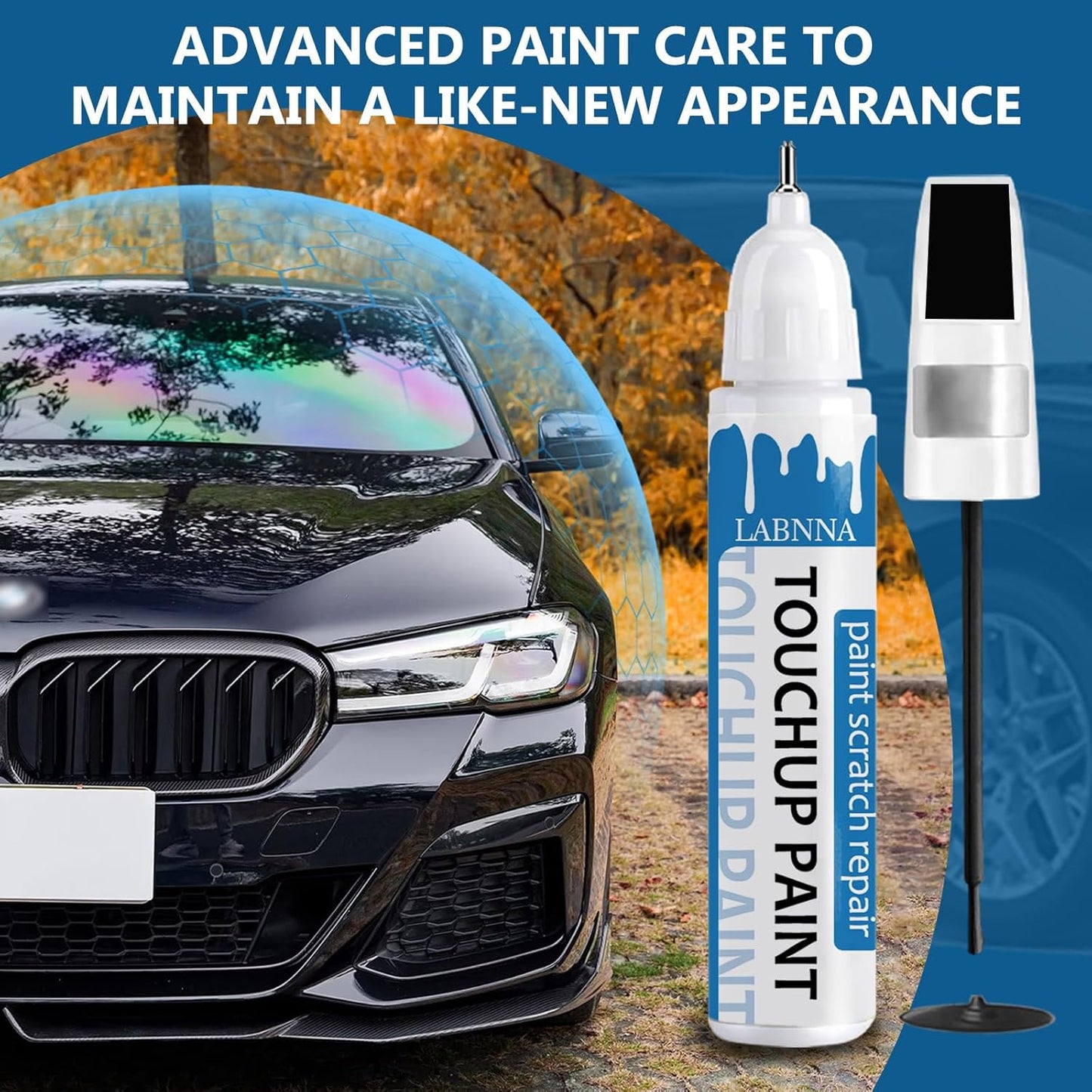 Slate Gray Metallic(GNO/WA633D) Touch Up Paint for Chevrolet-Exact Match 2 in 1 touchup Paint Pen for Chips and Nicks Repair Car Paint Scratch Repair Kit