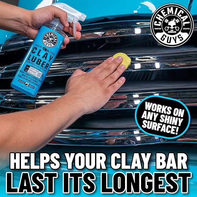 Chemical Guys WAC_CLY_100_16 Clay Luber Synthetic Lubricant with Wetting Agents for Clayblock and Car Detailing Clay (Works on Cars, Trucks, SUVs, Jeeps & More), 16 fl oz