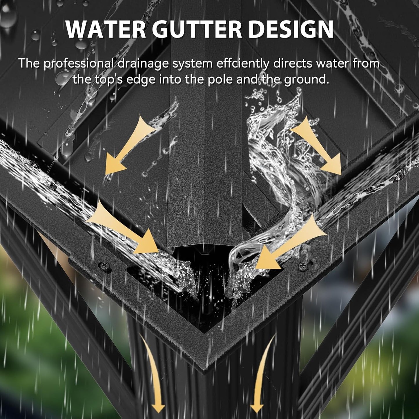 Aoxun 12' X 24' Hardtop Gazebo with Drainage System, Aluminum Outdoor Gazebo with Galvanized Steel Double Roof, Patio Permanent Metal Pavilion with Netting, for Garden, Deck, Grey