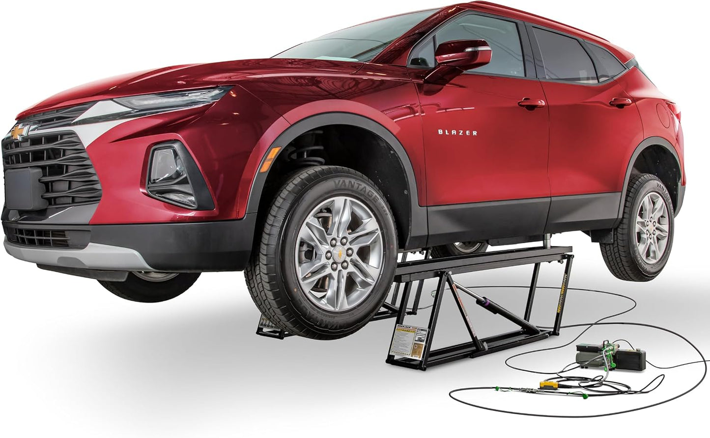 QuickJack 8000TL Portable Car Lift with 8,000lb Capacity, with 110V Power Unit, Safe & Portable Design Garage Lift for Home, Garage, Shop, or Mechanic Auto Repair
