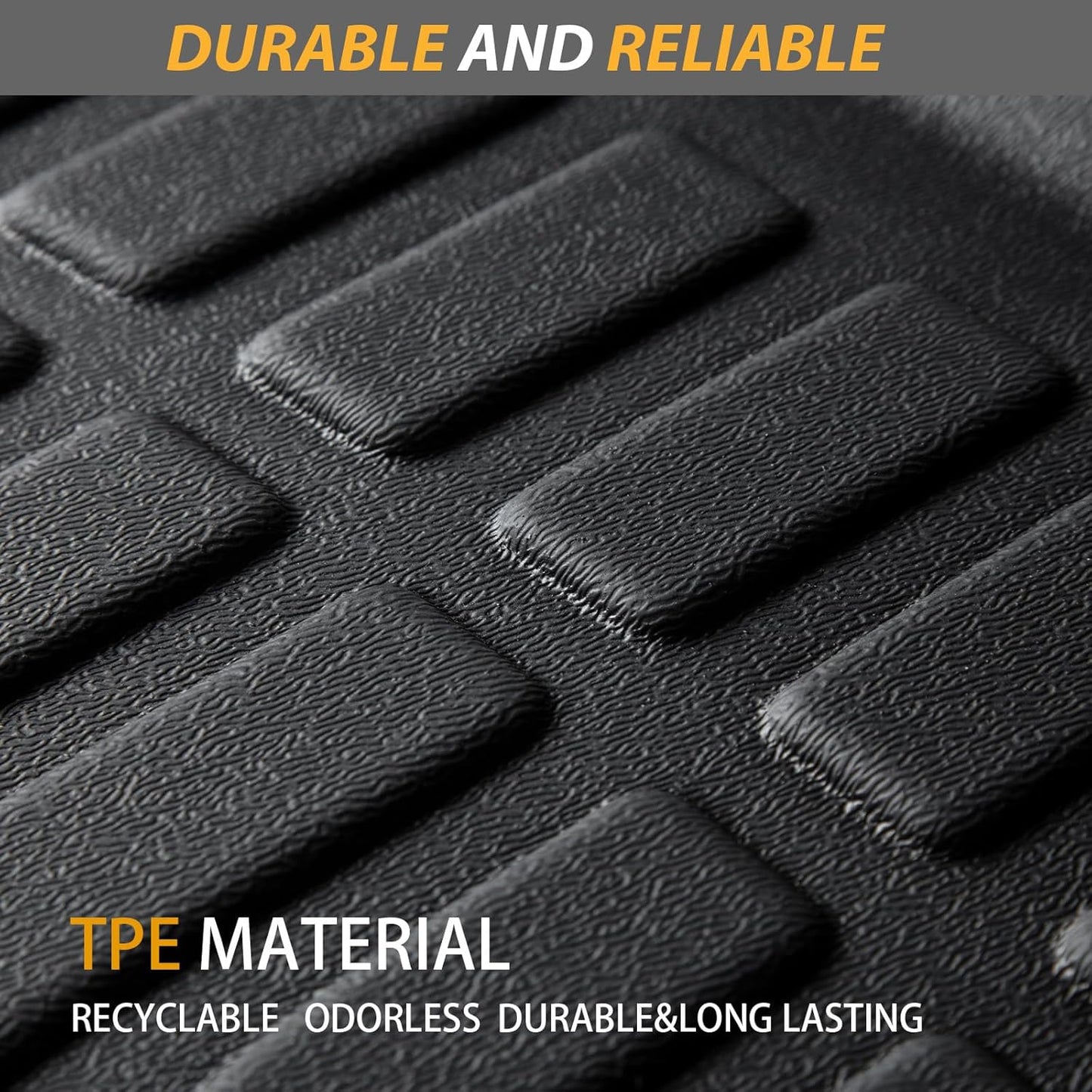 AIPOIL® Floor Mats & Cargo Liner Set for 2022-2025 Volkswagen Taos AWD | All-Weather | Easy to Clean | All-Round Protection丨Full Set Automobile mats Accessories.