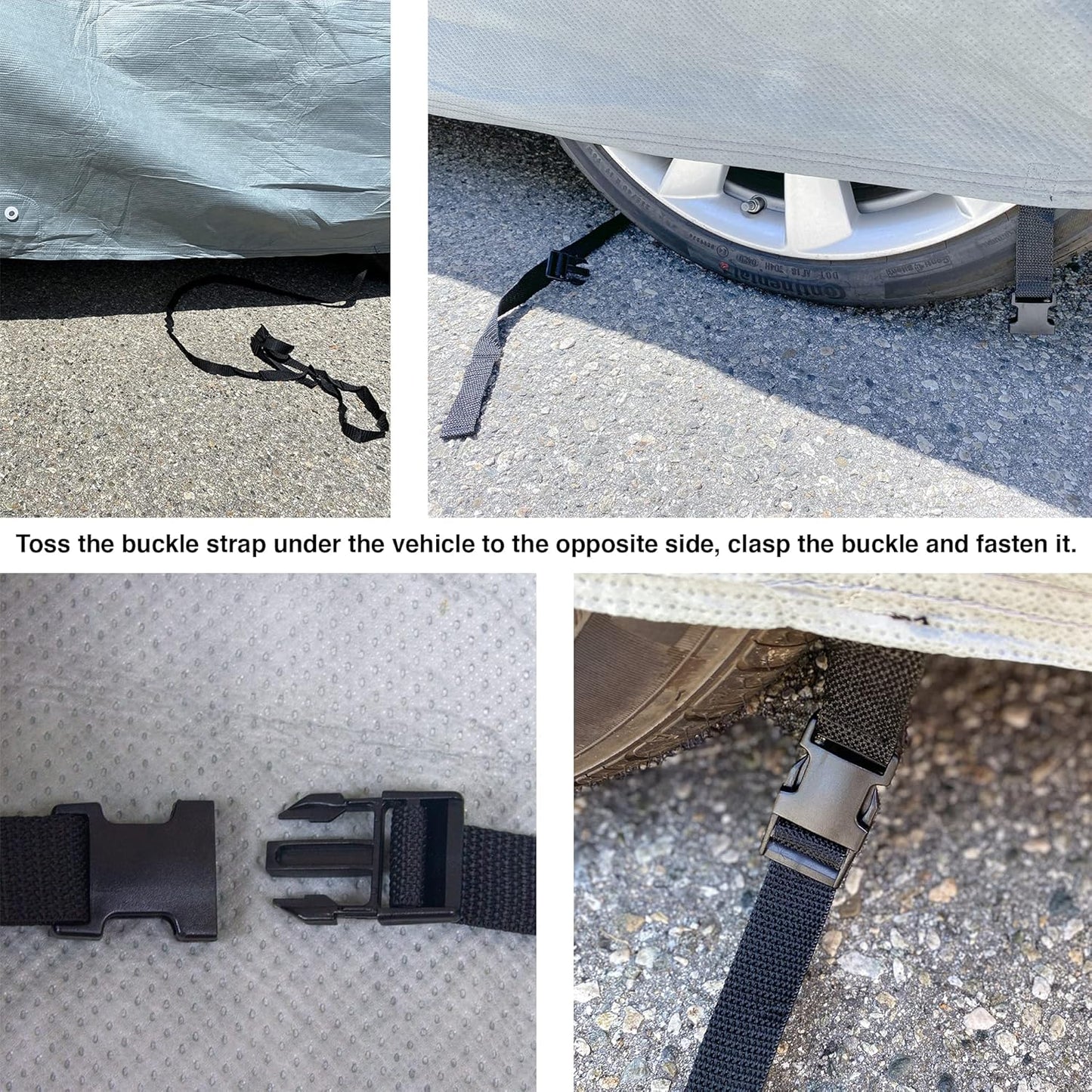 5-Layer Full Car Cover – Semi Custom Fit for Chevrolet 2010-2024 Camaro | All-Weather Protection: Dustproof, Windproof, UV-Resistant, Breathable & Durable